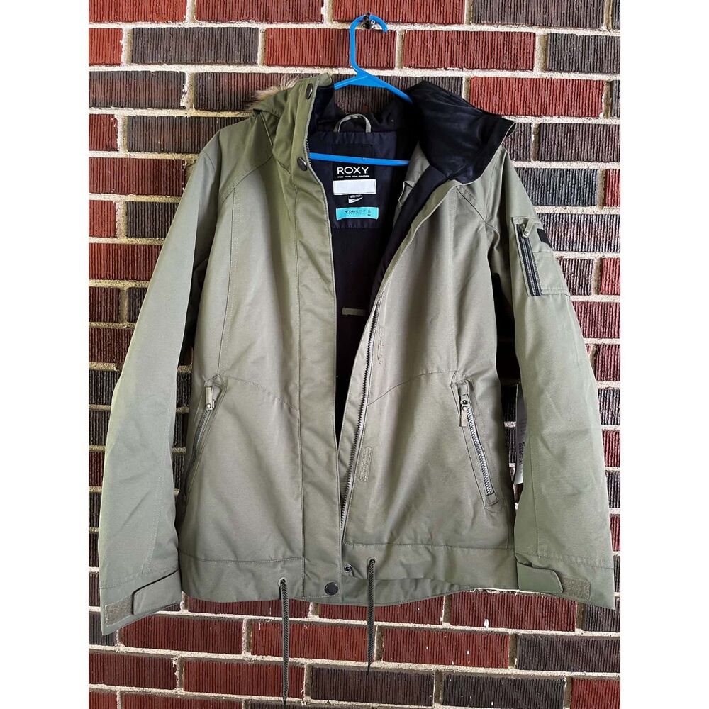 new with tags Roxy parka with hood coat jacket